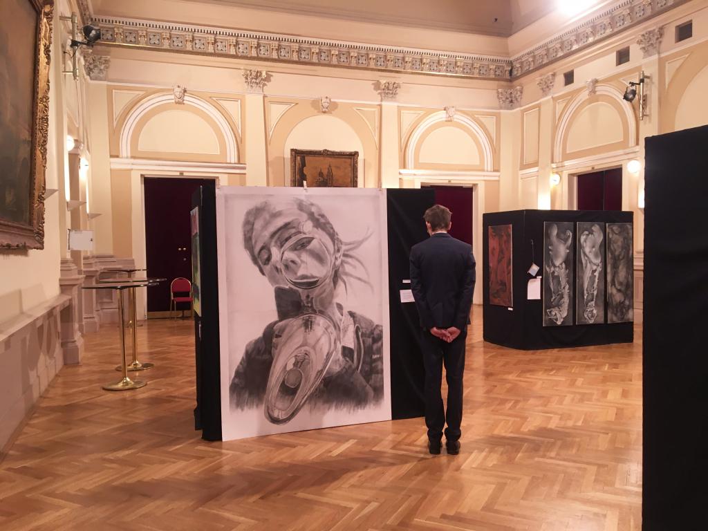 Výstavní a prodejní Variant Kvádr ze sítí 100 x 200 cm