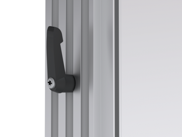 Reklamní stolek ONE je přenosný prezentační stolek s předním LED podsvíceným panelem a jednou policí