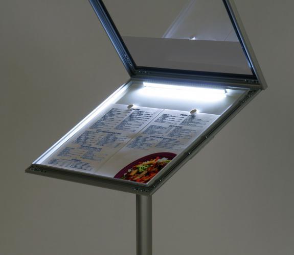 Outdoor Menu stojan LED