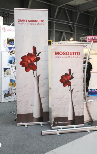 Roll up banner Mosquito 3 m / 2 m