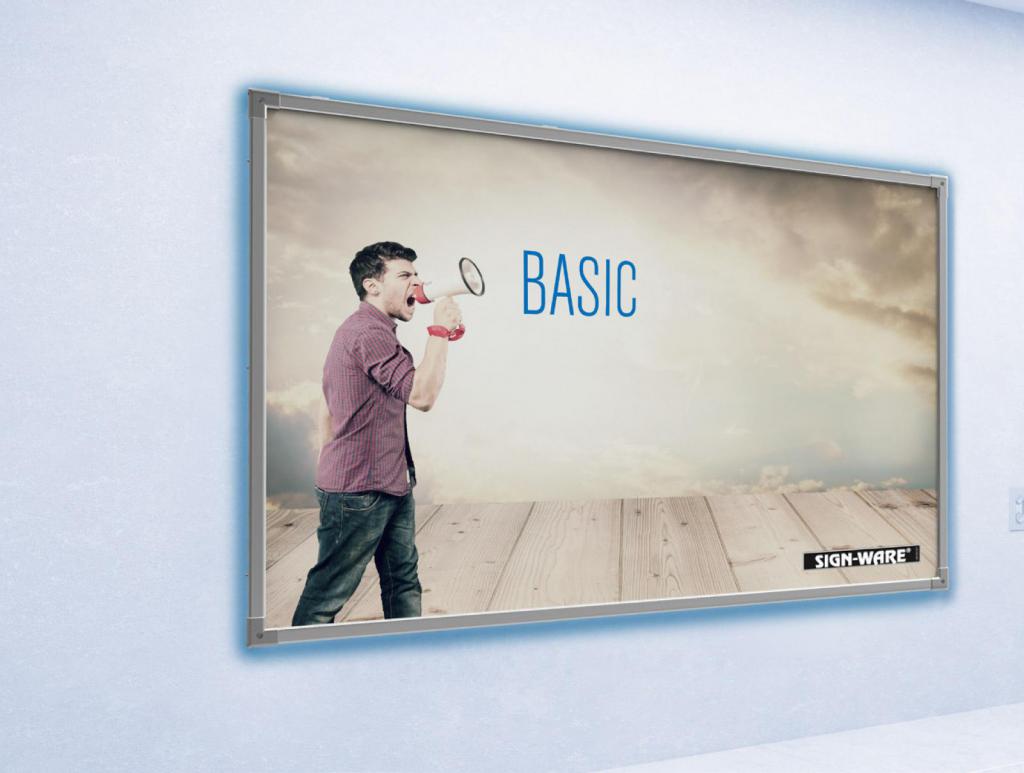 Rám pro zavěšení banneru Wall frame